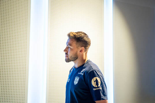 Fredrik André Bjørkan of the Norwegian national football