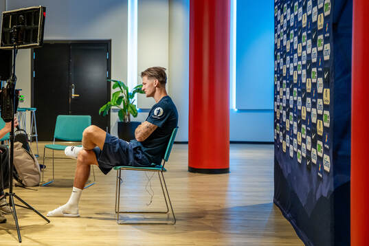 David Møller Wolfe of the Norwegian national football team