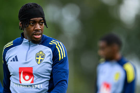 Anthony Elanga of the Swedish men's football national team