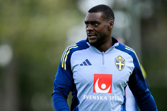Ken Sema of the Swedish men's football national team at a
