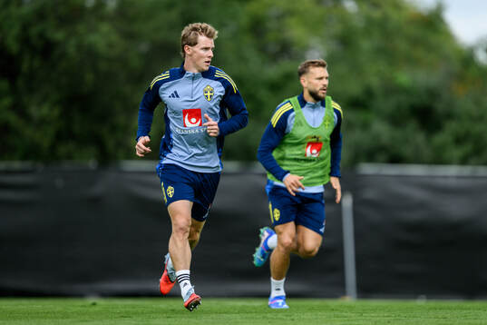 Emil Krafth of the Swedish men's football national team at