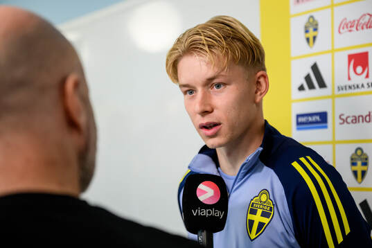 Daniel Svensson of the Swedish men's football national team