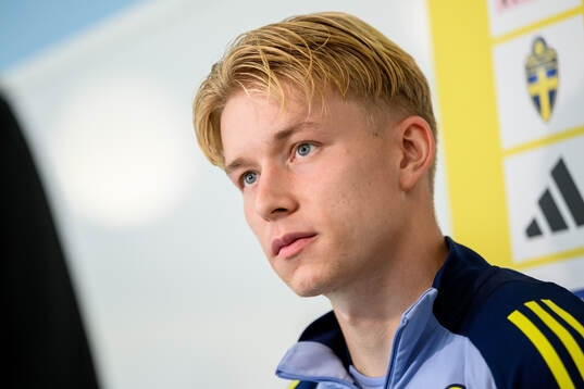 Daniel Svensson of the Swedish men's football national team