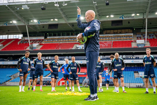 Ståle Solbakken, head coach of the Norwegian national