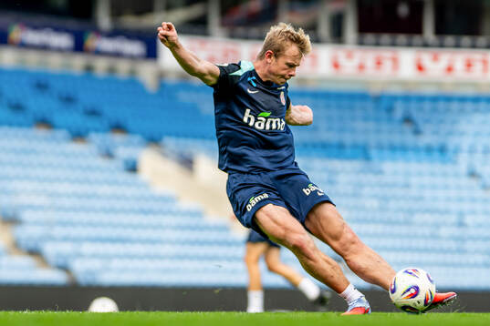 Aune Heggebø of the Norwegian national football team