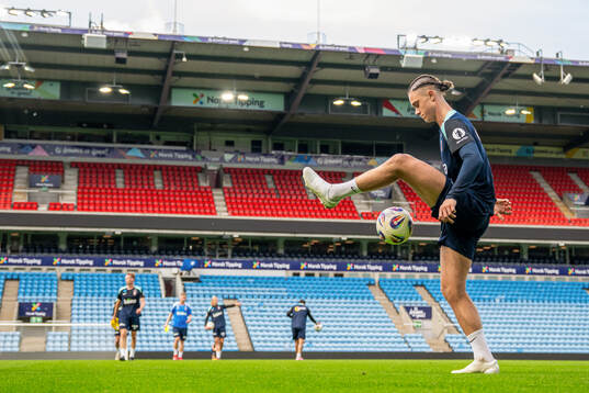 Thelo Aasgaard of the Norwegian national football team