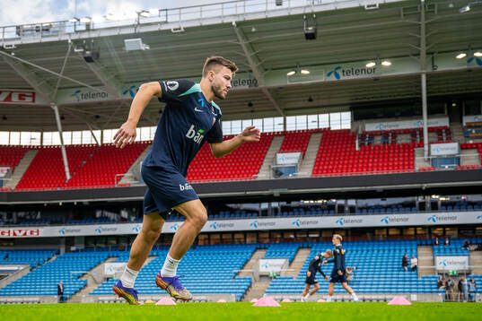 Fredrik André Bjørkan of the Norwegian national football