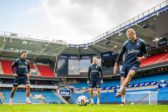 Aron Bizet Dønnum, Andreas Hanche-Olsen and Erling Braut
