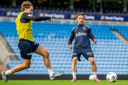 Patrick Berg of the Norwegian national football team