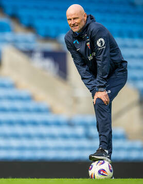 Ståle Solbakken, head coach of the Norwegian national
