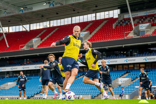 Erling Braut Haaland of the Norwegian national football team