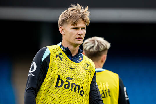 David Møller Wolfe of the Norwegian national football team