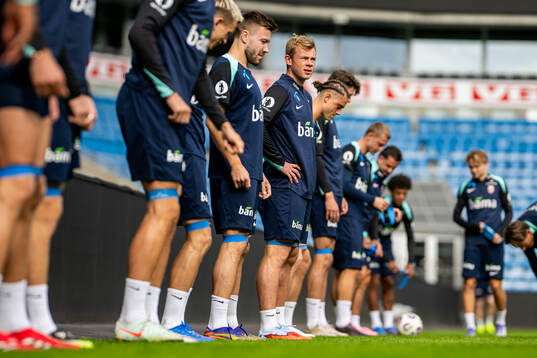 Aune Heggebø of the Norwegian national football team