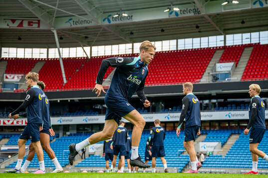 Torbjørn Lysaker Heggem of the Norwegian national football