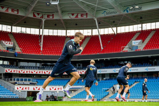 David Møller Wolfe of the Norwegian national football team