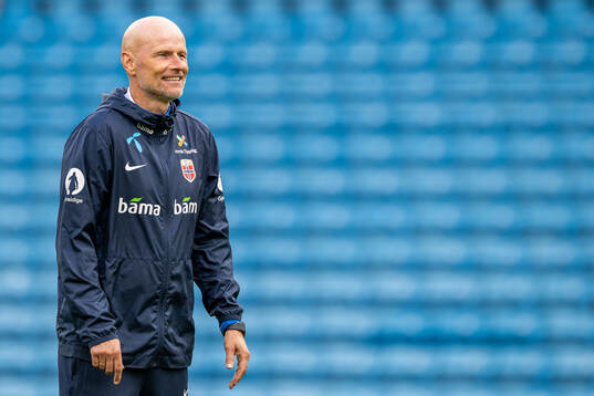 Ståle Solbakken, head coach of the Norwegian national