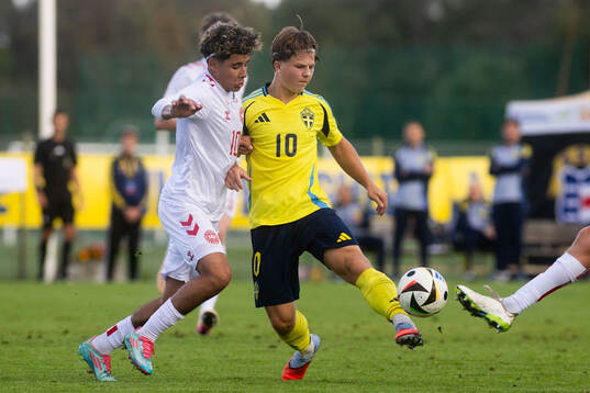 Ali Al-Najar of Denmark and Alex Brönner of Sweden