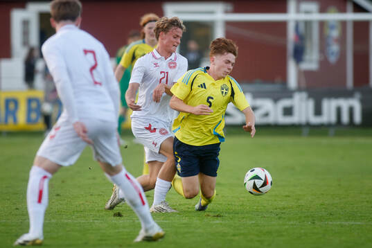 Viggo Poulsen of Denmark and Chris Jansson of Sweden