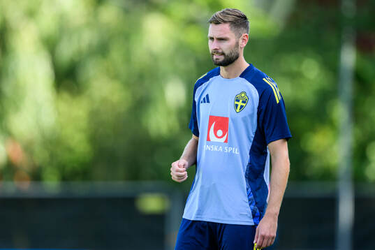 Axel Norén of the Swedish men's football national team at