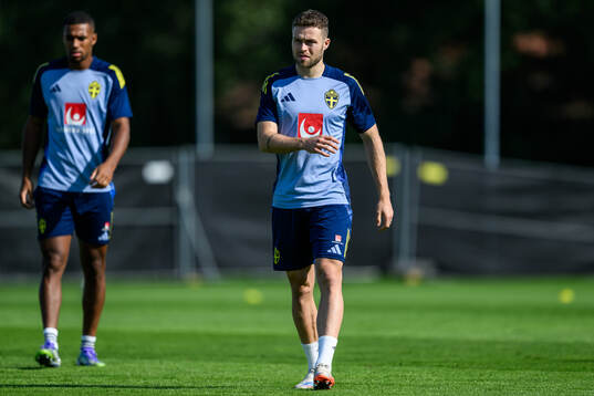 Gabriel Gudmundsson of the Swedish men's football national