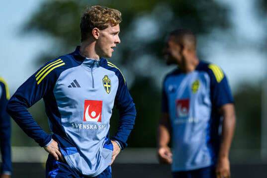 Emil Krafth of the Swedish men's football national team at