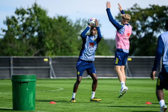 Alexander Isak of the Swedish men's football national team