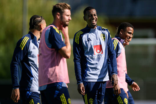 Alexander Isak of the Swedish men's football national team