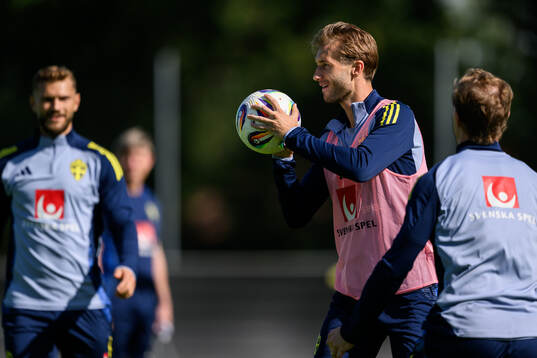 Benjamin Nygren of the Swedish men's football national team