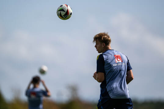 Nils Zätterström of the Swedish under-21 national