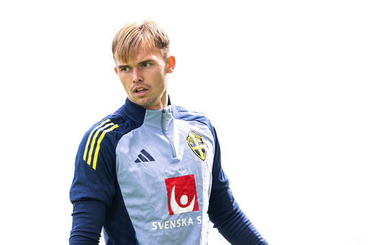 Goalkeeper André Picornell of the Swedish under-21