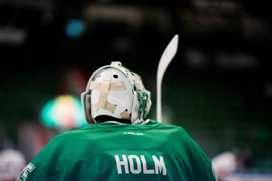 Rögles målvakt Arvid Holm