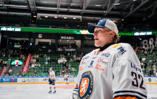 Växjös målvakt Ludvig Persson