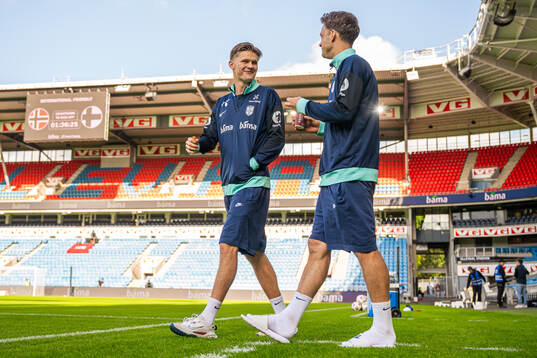 David Møller Wolfe and Felix Horn Myhre of Norway