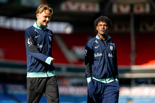 Andreas Schjelderup and Oscar Bobb of Norway