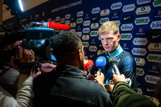 Alexander Sørloth of Norway