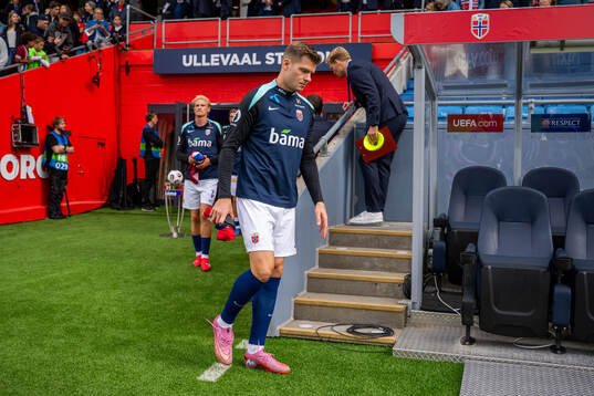 Alexander Sørloth of Norway