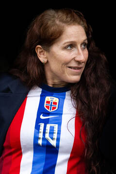 Lise Klaveness, president of the Norwegian Football