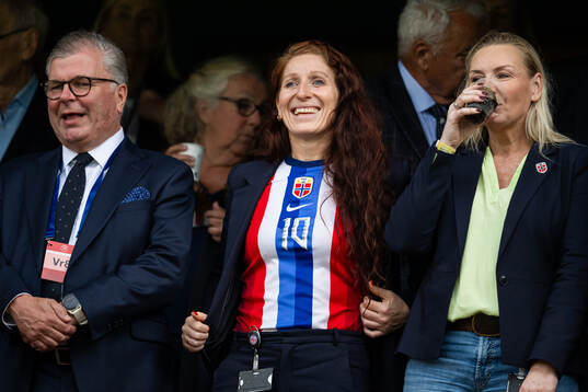 Lise Klaveness, president of the Norwegian Football