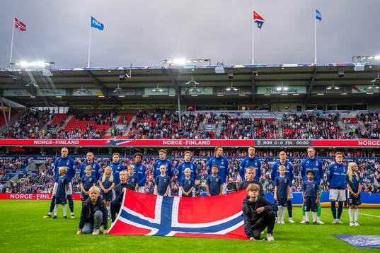 Erling Braut Haaland, Kristoffer Ajer, goalkeeper Egil
