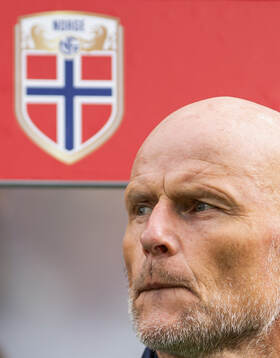 Ståle Solbakken, head coach of Norway