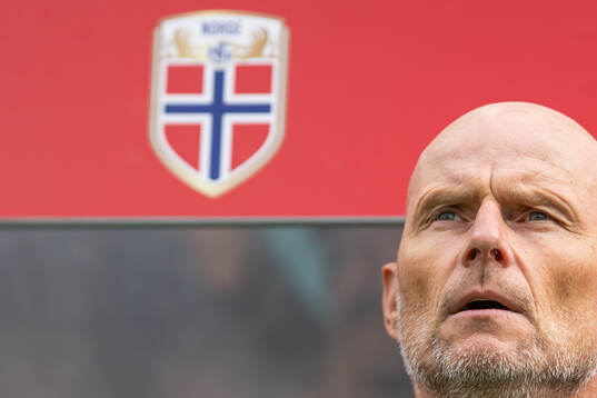 Ståle Solbakken, head coach of Norway