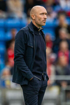 Head coach Jacob Friis of Finland