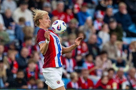Morten Thorsby of Norway