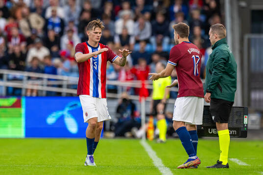 David Møller Wolfe and Fredrik André Bjørkan of Norway