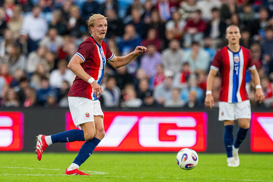 Morten Thorsby of Norway