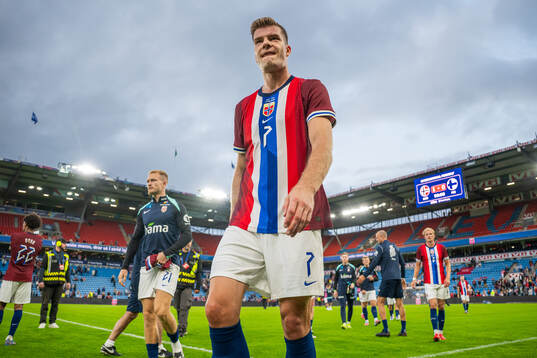 Alexander Sørloth of Norway