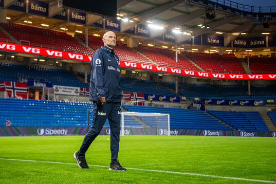 Ståle Solbakken, head coach of Norway