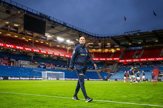 Ståle Solbakken, head coach of Norway