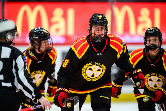 Brynäs Elin Svensson jublar