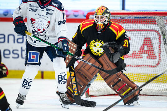 Brynäs målvakt Klara Peslarova